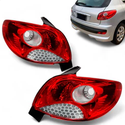 Lanterna Traseira Peugeot 207 Hatch 2011 2012 2013 2014 2015