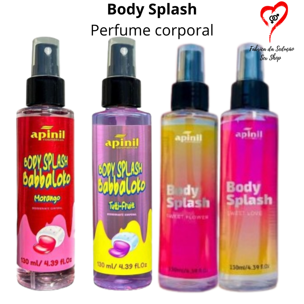 Body Splash Spray Corporal Colônia Apinil