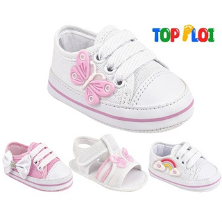 Ténis Sapatinho Infantil Confortável Para Bebês e Sandália Rn Recém Nascidos em Oferta na Shopee