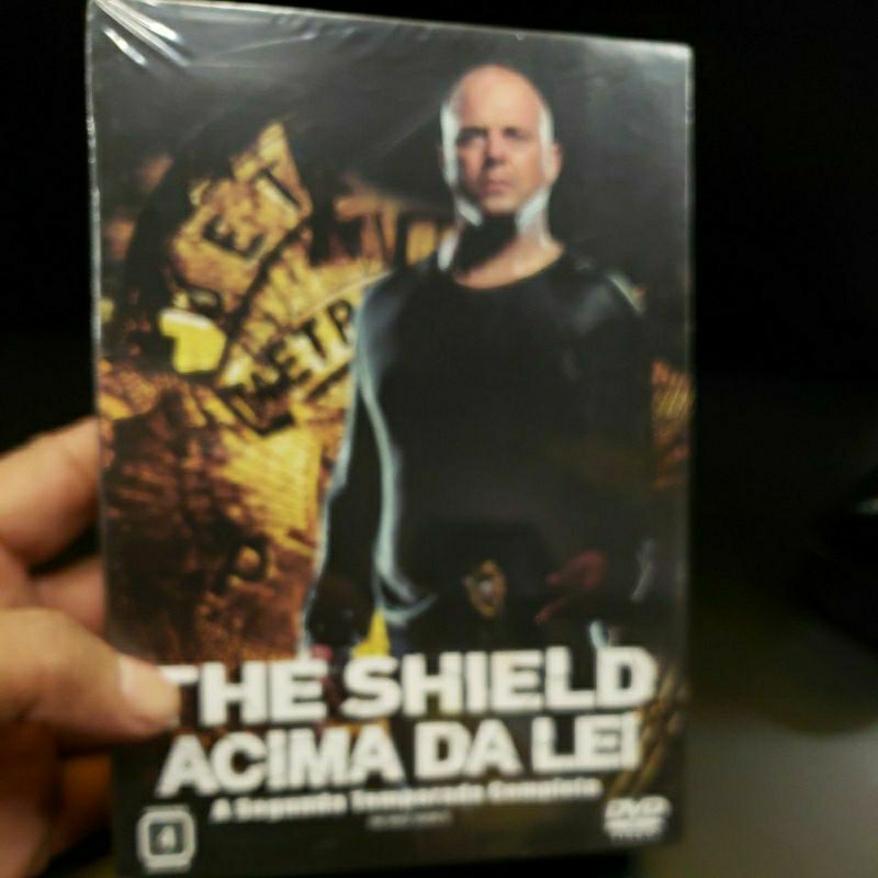 THE SHIELD: ACIMA DA LEI - 2ª TEMPORADA COMPLETA - DVD LACRADO