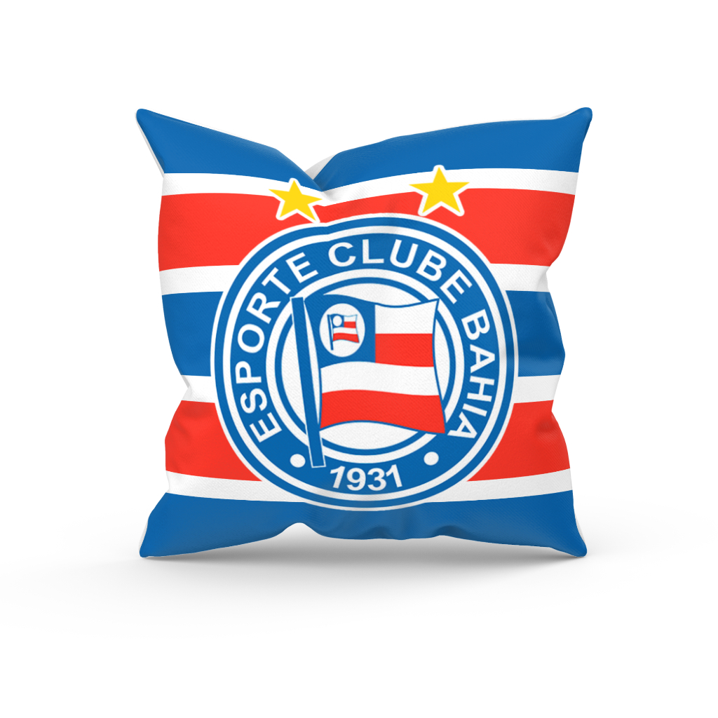 Almofada Decorativa Personalizada Time Bahia Futebol em Oferta na Shopee