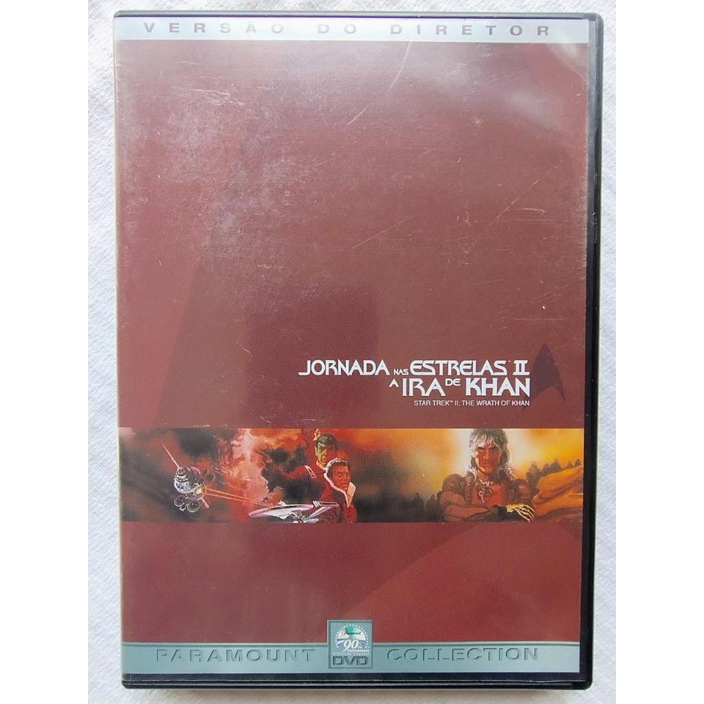 DVD (2 discos): Jornada Nas Estrelas II - A Ira de Khan (Star Trek II - The Wrath Of Khan)