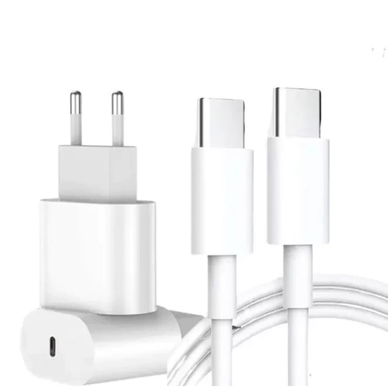 {ORIGINAL} Carregador 35W iPhone 15/16/17 & Android Tipo C Turbo COMPLETO