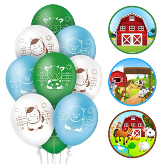25~125 Balão Festa Fazendinha  Redondo 9 Pol. Regina em Oferta na Shopee
