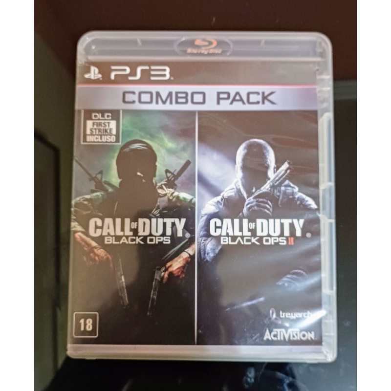 Jogo PS3 Call of Duty Black Ops 1 e 2 Combo Packs