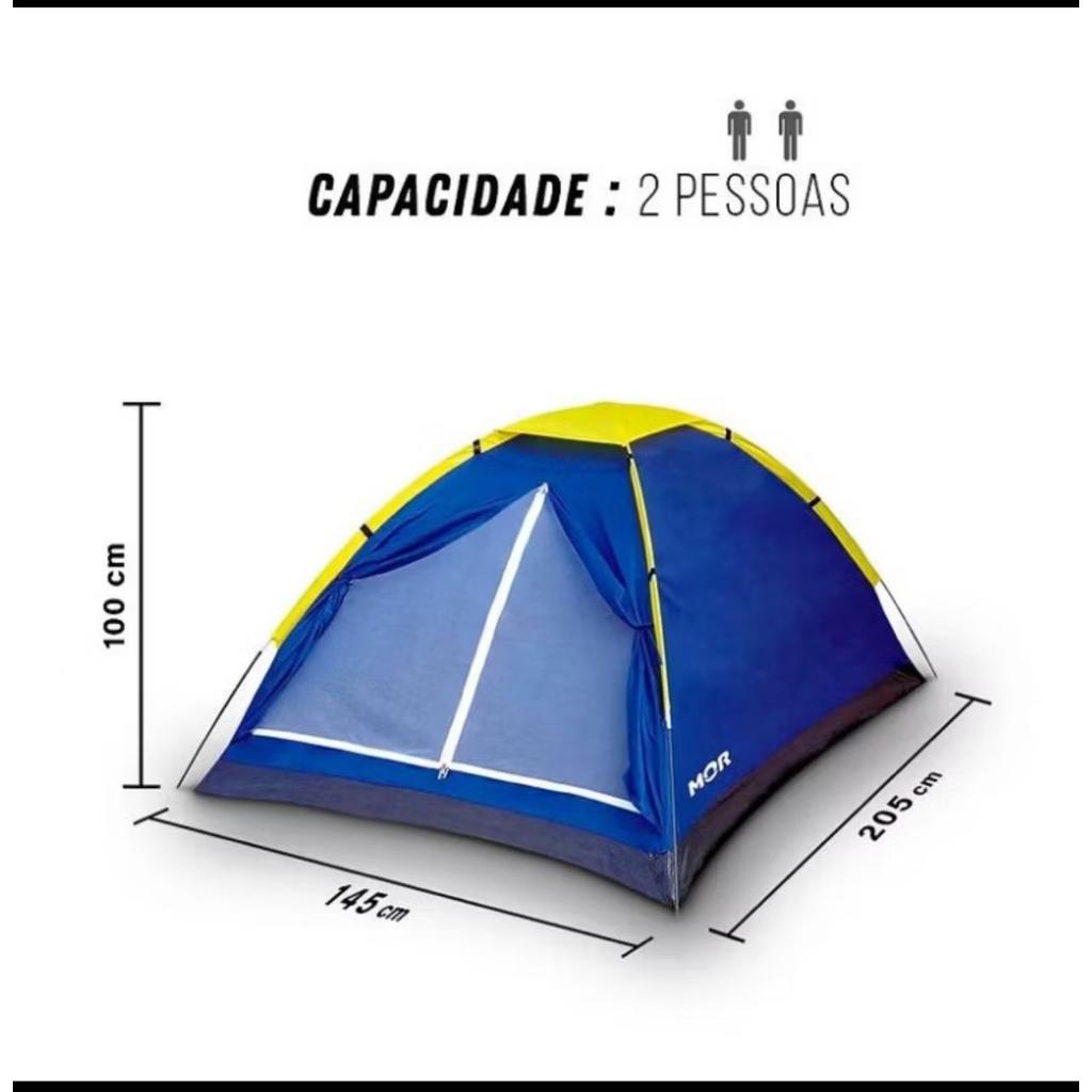 Barraca Camping Acampamento Tenda 2 pessoas Pesca  ...
