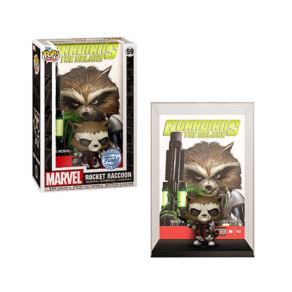 Funko Pop Comic Covers Marvel Guardians Of The Galaxy Exclusive - Rocket Raccon 59