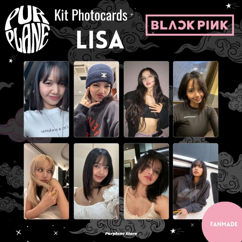 Photocards Lisa Blackpink Kpop Fanmade