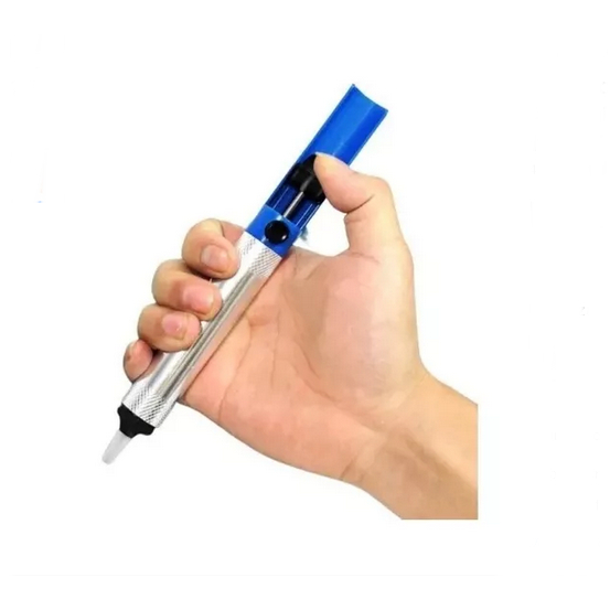 Sugador De Solda Estanho Profissional melhor que  Hikari  Esd Afr Mod Sug Max  Sugar Retirar Estanho Reparo Conserto Componentes Eletrônicos Ideal Para Retrabalho de Placas De Circuito Impresso Eletrônicas Indispensável Para Sua Bancada De Trabalho