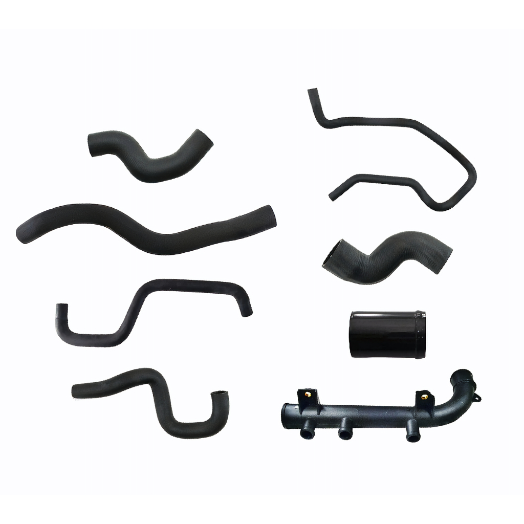 Kit 6 Mangueiras + 2 Tubos Água Vectra 2.2 8v 1997/2005 90499810 93387186 94646356 90322216