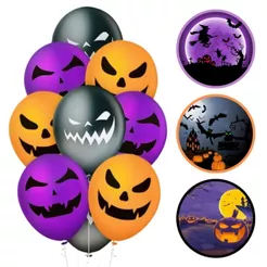 10~50 BALÃO HALLOWEEN 2023 PREMIUM 12 POL GRANDE REGINA (CHOCO)