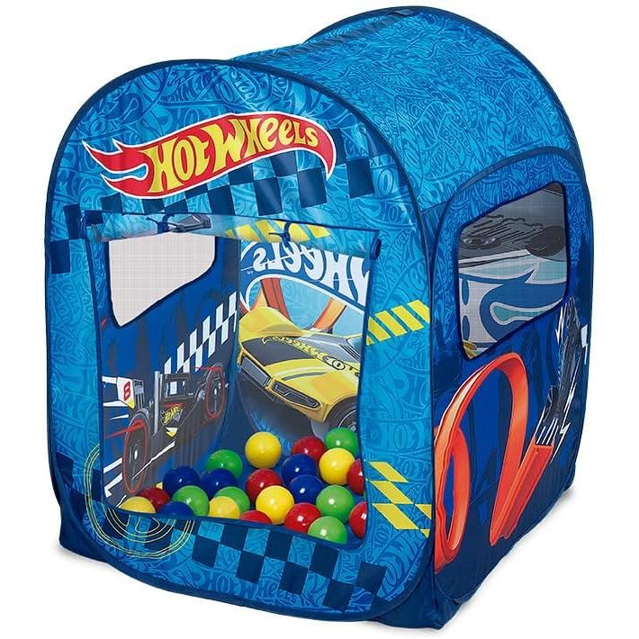 Barraca Infantil Hot Wheels com 50 Bolinhas - Fun Divirta-se