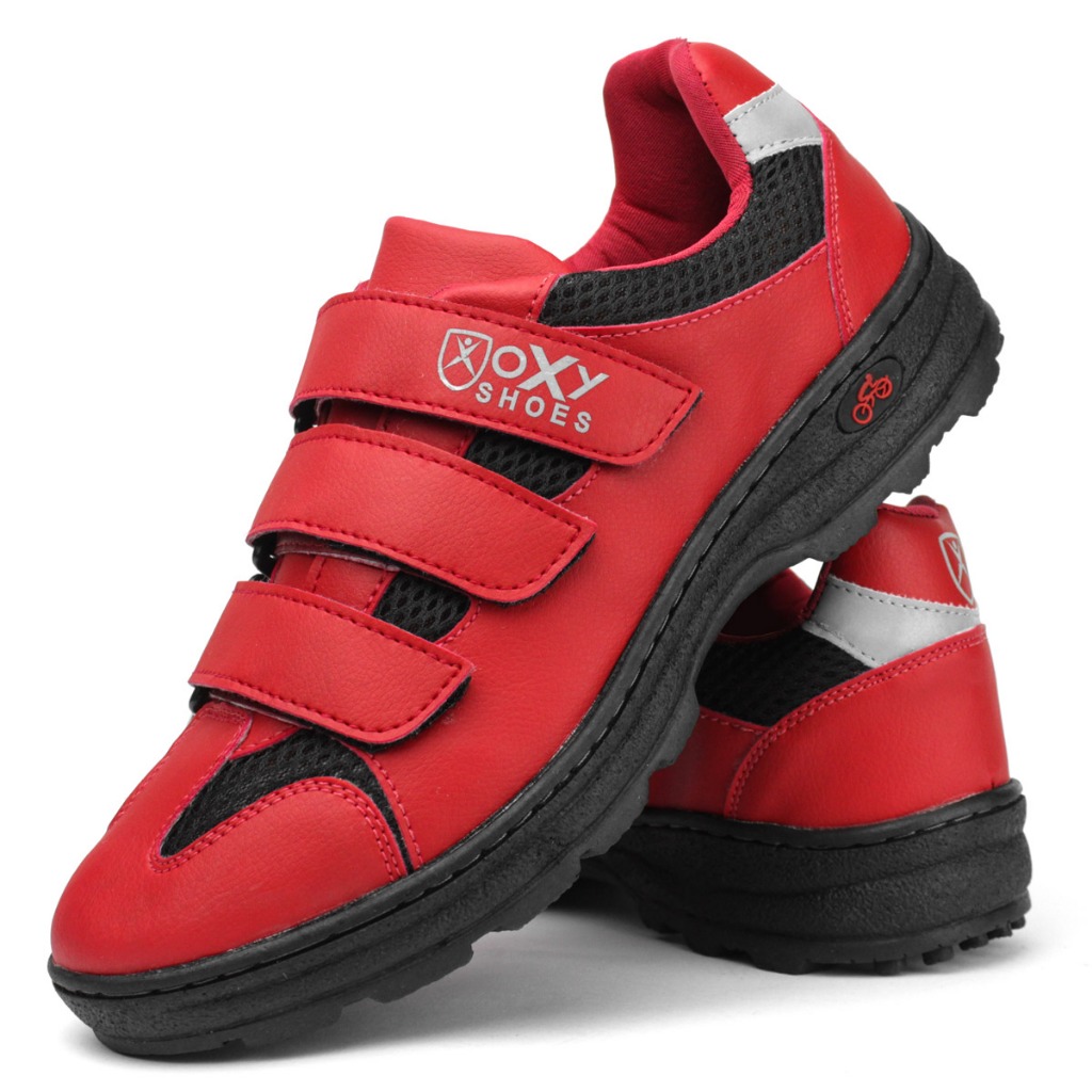 QUEIMA DE ESTOQUE sapatilha tenis sem clip com refletivos e sola costurada