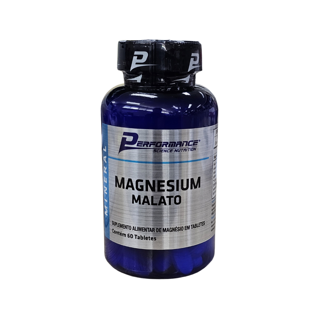 Magnésio Malato 60 Tabletes - Performance Nutrition