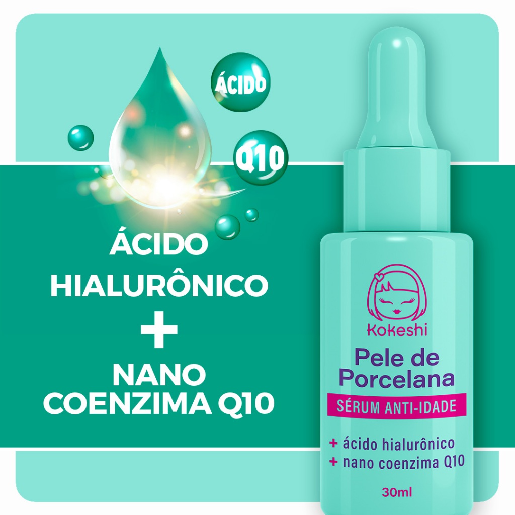 Sérum Facial Anti-idade Pele de Porcelana Kokeshi Regenera 30ml · foto 2