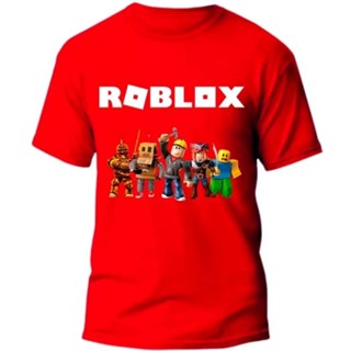 Camiseta infantil roblox algodão fio 30.1 envio rápido em Oferta na Shopee