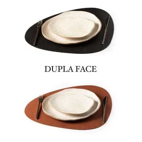 Jogo Americano Sousplat Dupla Face Mesa Posta Em Material Premium + Porta Copo Cortesia PROMOÇÃO