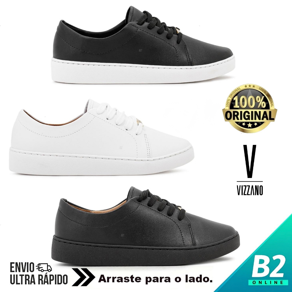 Tênis Vizzano Básico Casual Feminino 100% Original Com Nota Fiscal e Garantia de Fábrica