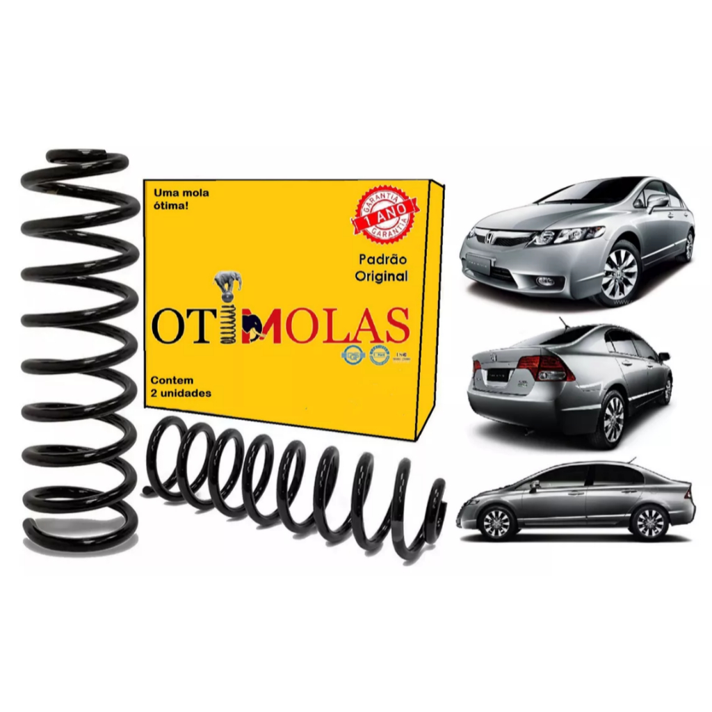 Mola Traseira Padrão Original Honda New Civic 1.8 16v 2007 2008 2009 2010 2011