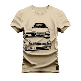 Camisa carro Kadett relíquia Camiseta Casual malha premium 100% algodão