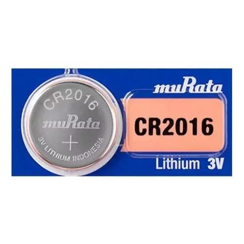 Bateria Cr2016 Murata Sony Para Chave Hilux Corolla Etios