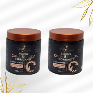 Kit 2 Mascara Crina e Cauda 500g Maycrene em Oferta na Shopee