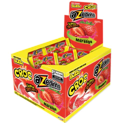 Chiclete Croc Azedinho Morango C/40un Buzzy Riclan