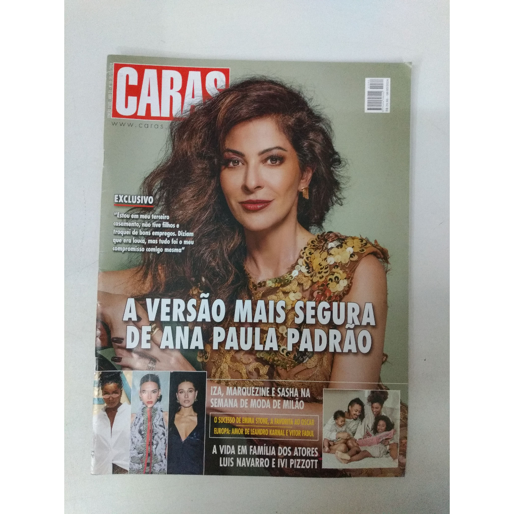 Revista Caras 1582 Ana Paula Padrão Iza Sasha Emma 10421
