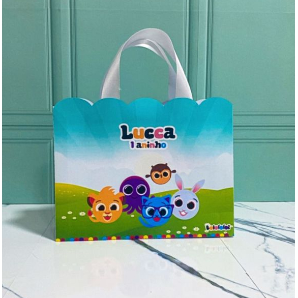 Sacolinha Personalizada Bolofofos – sacolinhas personalizadas - lembrancinhas personalizadas - papelaria personalizadas