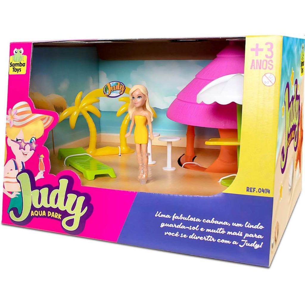 Aqua Park Cabana Judy-Brinquedo Infantil Divertido Didática Coleção Dia das Crianças Presente Barato