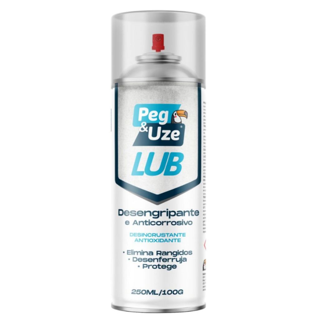 OLEO DESENGRIPANTE SPRAY ANTIFERRUGEM LUBRIFICANTE - 250ML PEG&USE