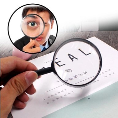 Lupa de Aumento para Leitura 40mm 60mm 90mm 100mm em Oferta na Shopee