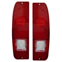 Par Lente Lanterna Traseira Rubi Pampa 1982 A 1986 F100 1971 A 1978 F1000 1979 A 1985