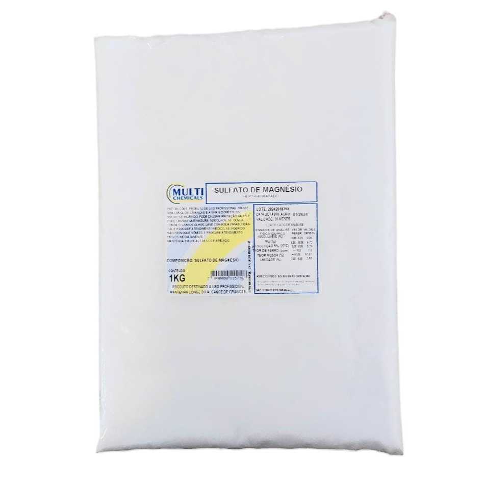Sulfato de magnesio - 1KG - Puro