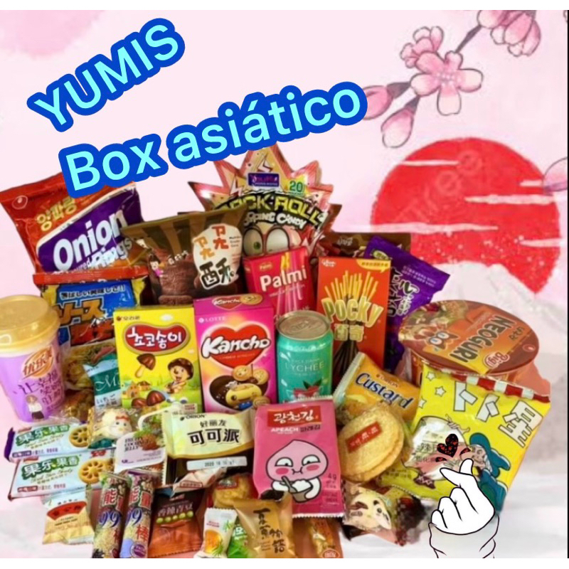DORAMA BOX Mix de Guloseimas sinta o gostinho da Asia, Orientais! em Oferta na Shopee