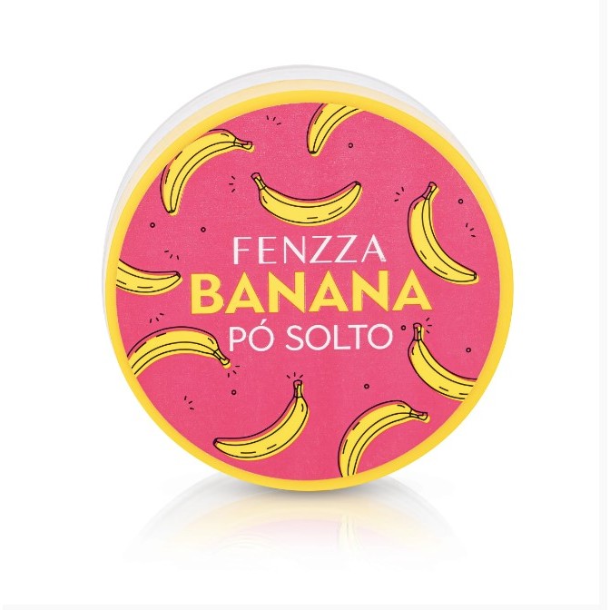 Pó Solto  Banana - Fenzza em Oferta na Shopee