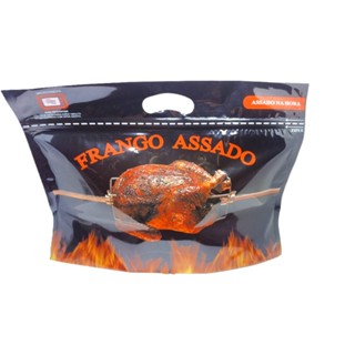 Embalagem  frango assado/ziper/microondas/ate 3 kg/200 un em Oferta na Shopee
