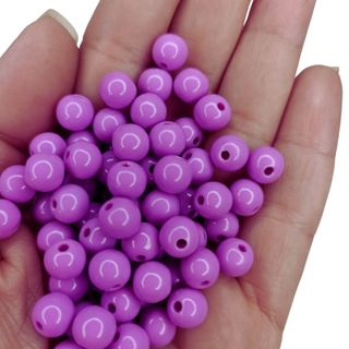 115uni - Bola Leitosa de 8mm em Oferta na Shopee