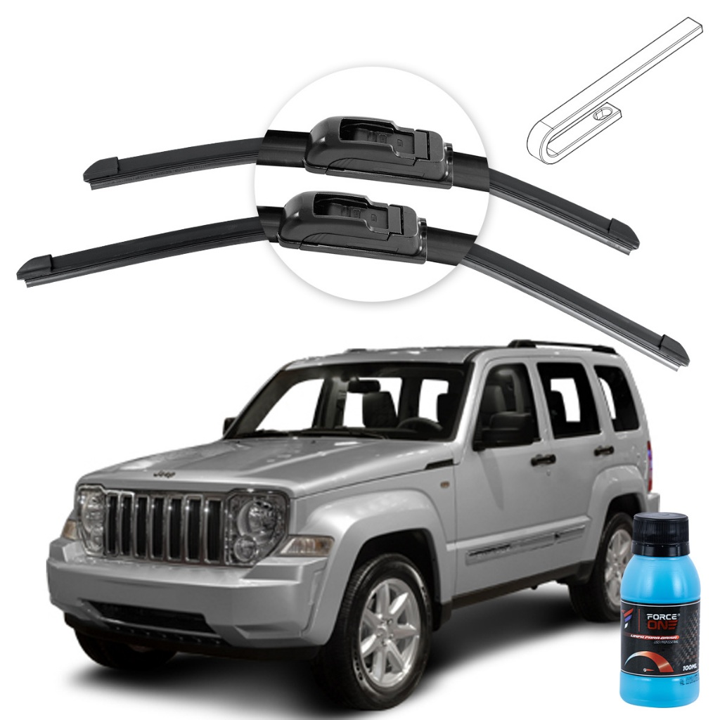 Limpador de Parabrisa Jeep Cherokee Sport ano 02 a 13 Universal em Oferta na Shopee