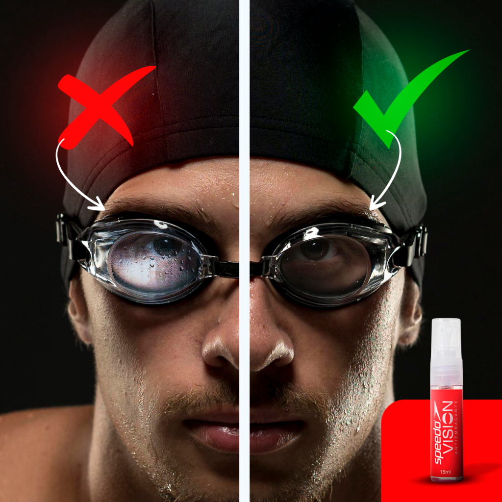 Antiembaçante Para Óculos de Natação Speedo Vision