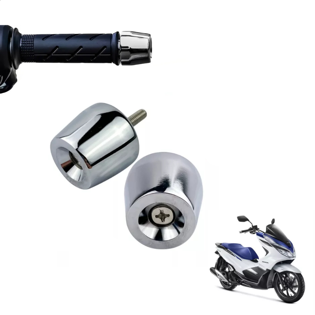 Peso Guidão Para Cg 160 Cargo Titan Fan Pcx Cromado Par Ou Unidade em Oferta na Shopee