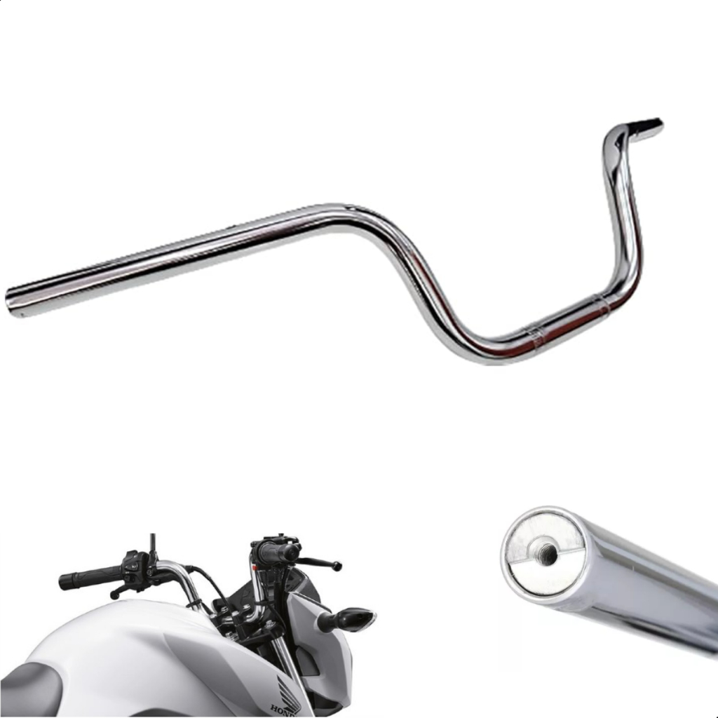 Guidão Gvs Para Honda Cargo Fan Titan 160 2023 Diante Com Peso Original em Oferta na Shopee