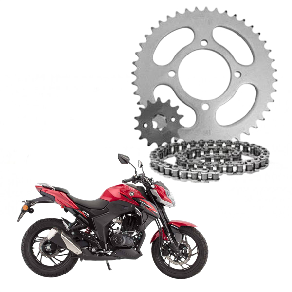 Relação Corrente com Retentor Haojue Dr160 Dr 160 em Oferta na Shopee