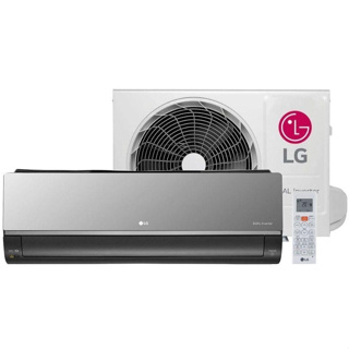 Ar Condicionado LG Dual Inverter Voice +AI Artcool 18.000 BTUs Frio 220V em Oferta na Shopee