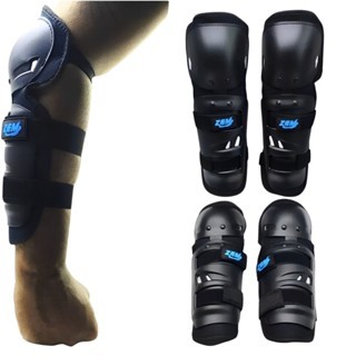 Joelheira e Cotoveleira Articulada Kit de Proteção 4 PÇ Moto Bike Trilha Skate