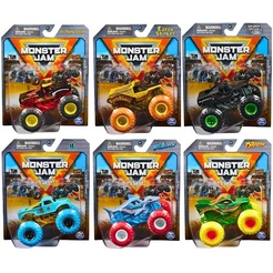 Carro Monster Jam Carro Metal Escala 1:64 Miniveículo - Sunny Original
