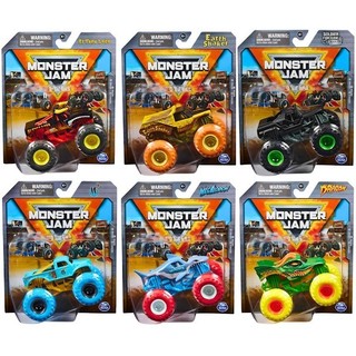 Carro Monster Jam Carro Metal Escala 1:64 Miniveículo - Sunny Original