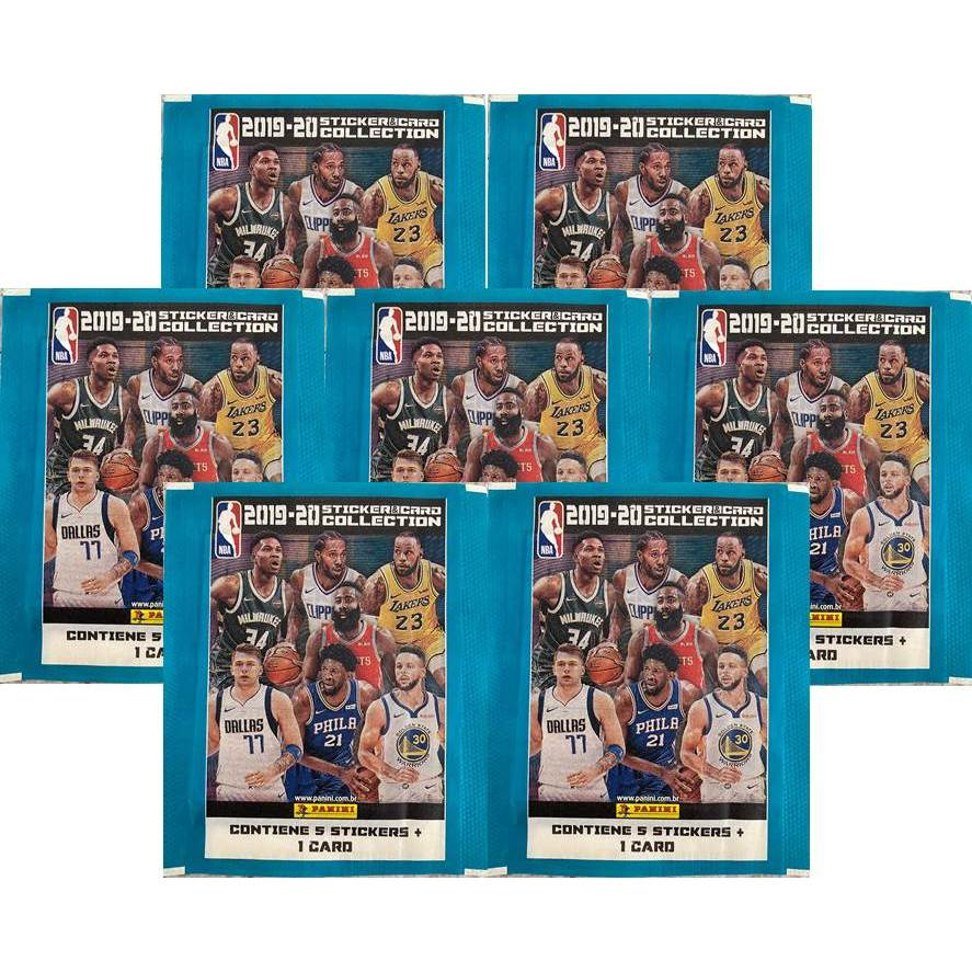 NBA 2019/20 - PACOTINHO DE FIGURINHAS