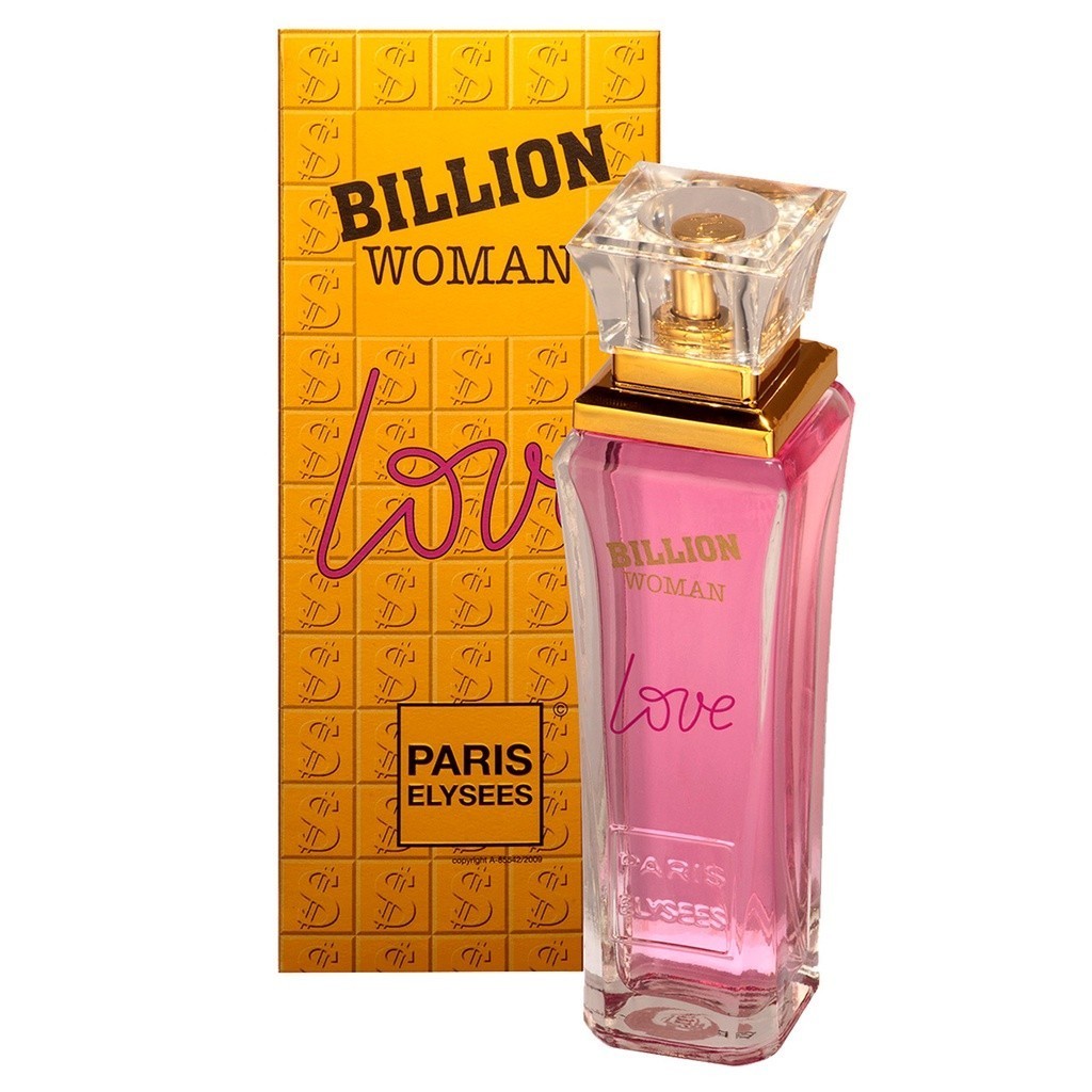Billion Woman Love Paris Elysees Perfume Feminino 100ml | ORIGINAL, LACRADO E ENVIO IMEDIATO