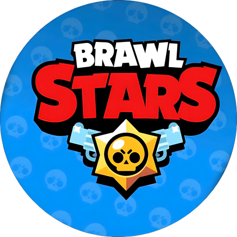 Painel Festa Infantil Redondo Brawl Stars, Letras Vermelha, Caveira Dourada + Arco, Suporte incluso. Fazemos personalizado com qualquer tema. Confeccionado em Lona fosca, impressão de alta resolução. cenário Circular p/ Decoração